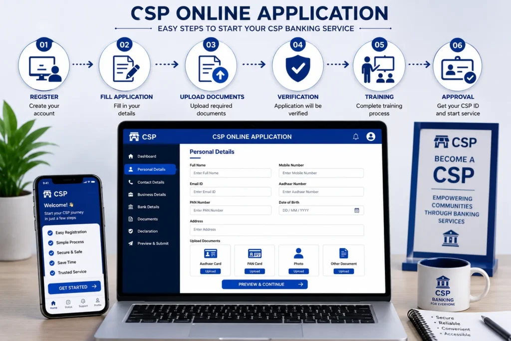 IDFC Bank CSP Registration
