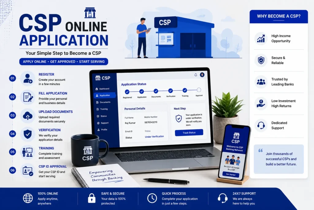 Kotak Mahindra bank csp registration